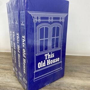 Lot x4- This Old House - Nantucket Programs 1601-1618, Four (4) VHS Tapes (WGBH)